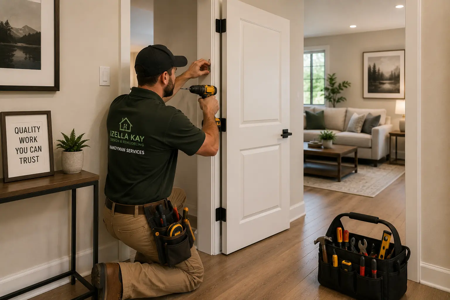 Handyman services in Centennial CO by Izella Kay Design and Remodeling